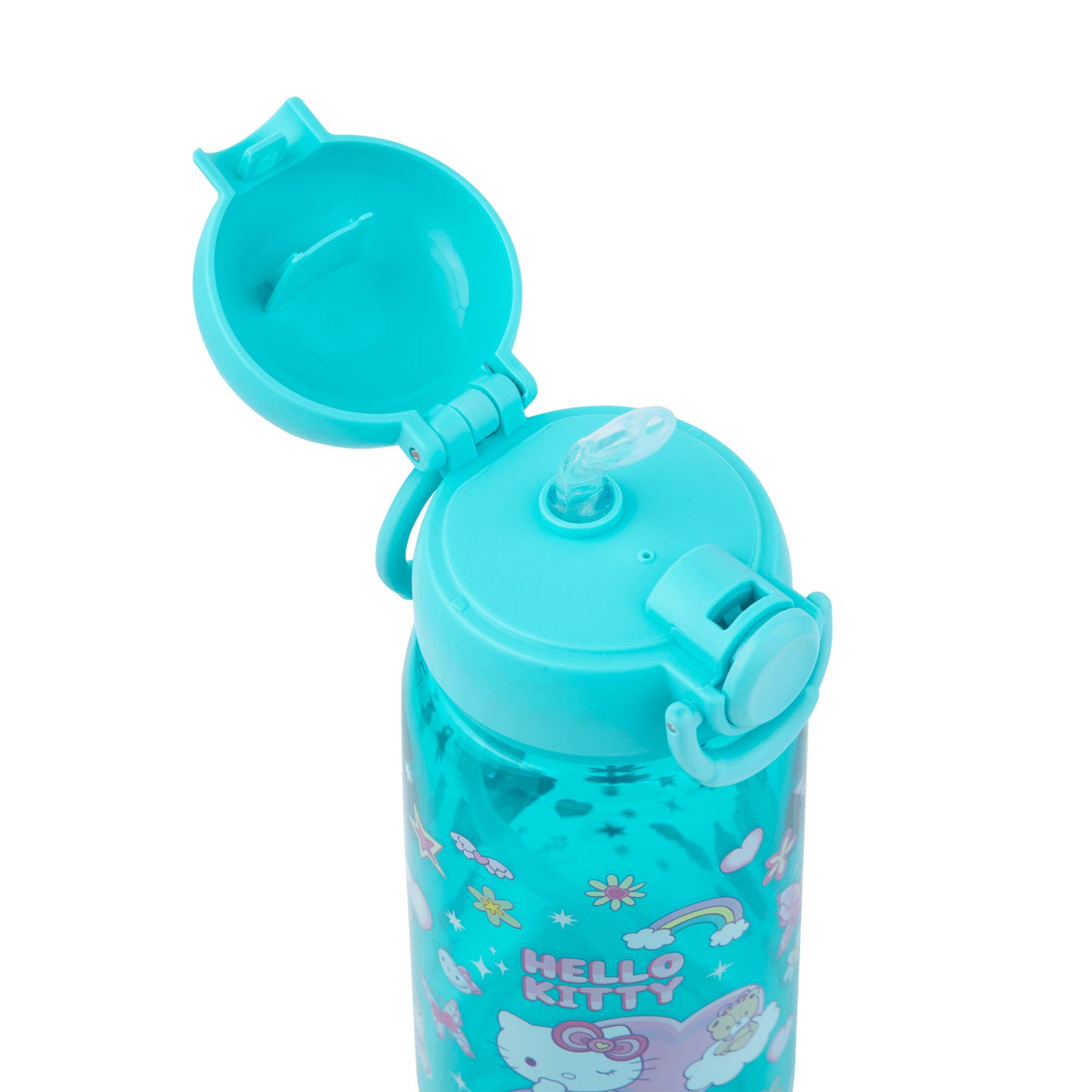 Wasserflasche 600ml mit Figur Des.2 HK pastell-mint