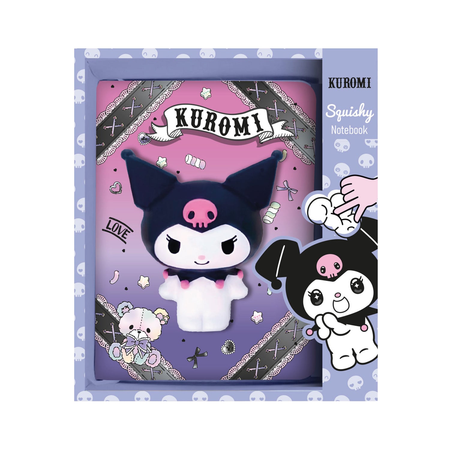 Notizbuch B6 Squishy Design_2 Kuromi